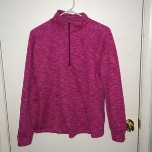 Pink Tek Gear quarter zip